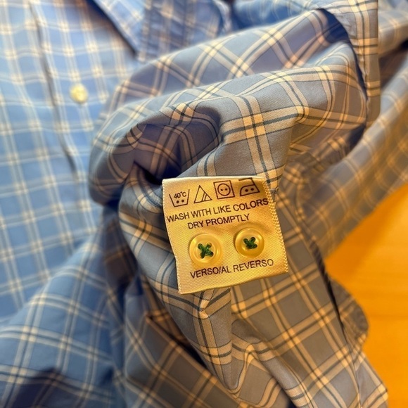 Tommy Hilfiger TLC Dress Shirt Long Sleeve Size 15 1/2 ( 32-33) - Picture 7 of 11